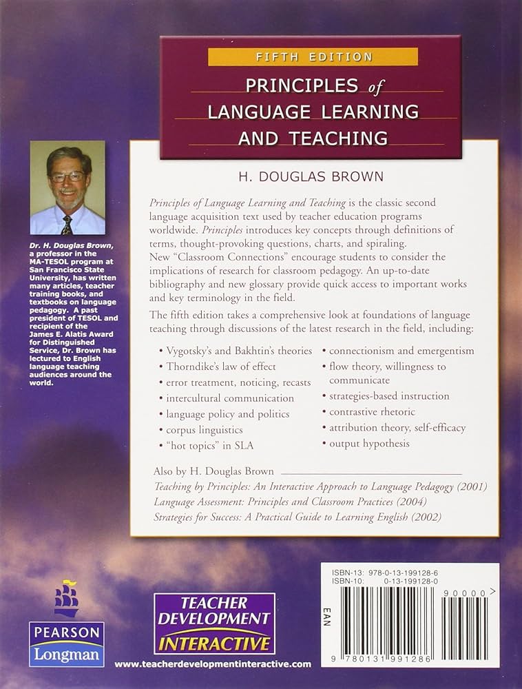 Amazon.com: Principles of Language Learning and Teaching
